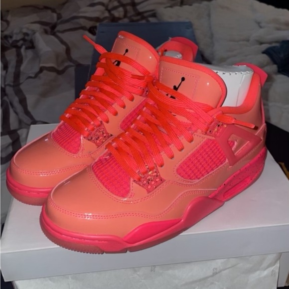 jordan 4 hot pink